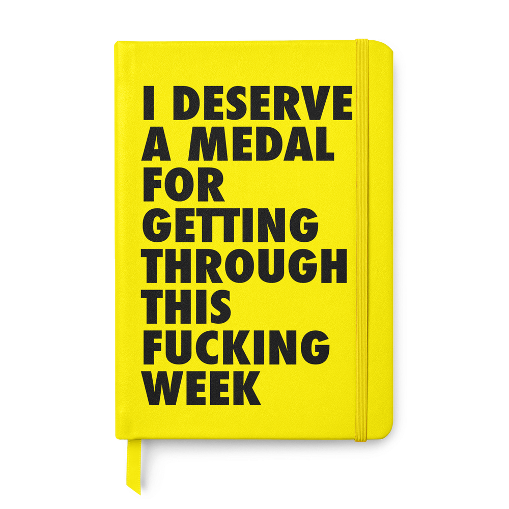Deserve Medal Leather Style Notebook #2 image